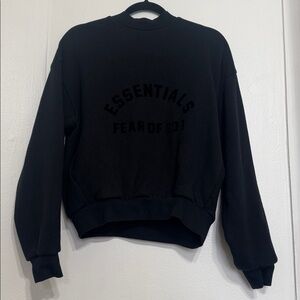 Big kid Essentials Fear Of God crew neck